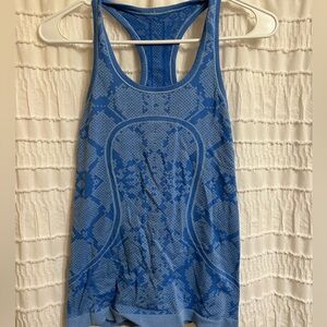 Lululemon snake print swiftly tank
